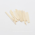 Food Grade Biodegradable drink bamboo /wood Coffee Stirrer Stick Flat end